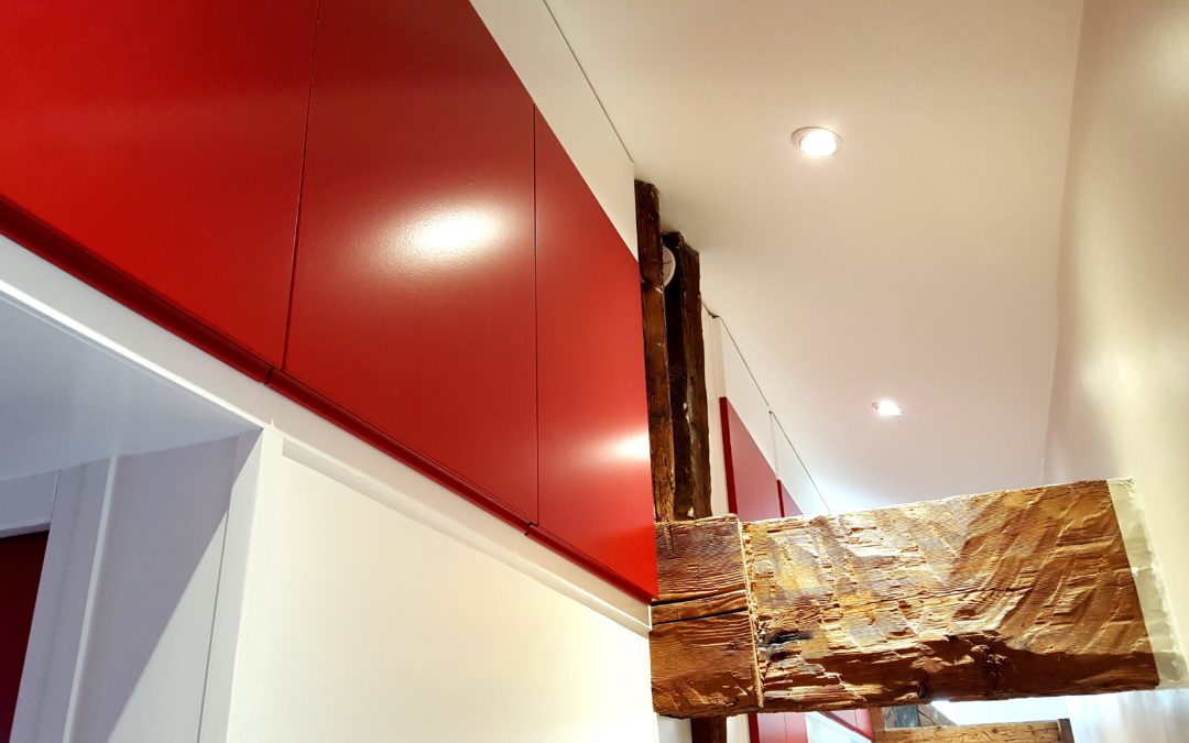 RENOVATION ENERGETIQUE et AMENAGEMENT D’INTERIEURE : Réagencement complet d’un appartement dans une bâtisse ancienne au cœur de Toulouse – 31