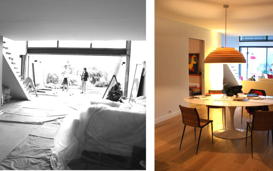 RENOVATION ENERGETIQUE et AMENAGEMENT D’INTERIEURE : Réagencement d’un loft – Toulouse 31