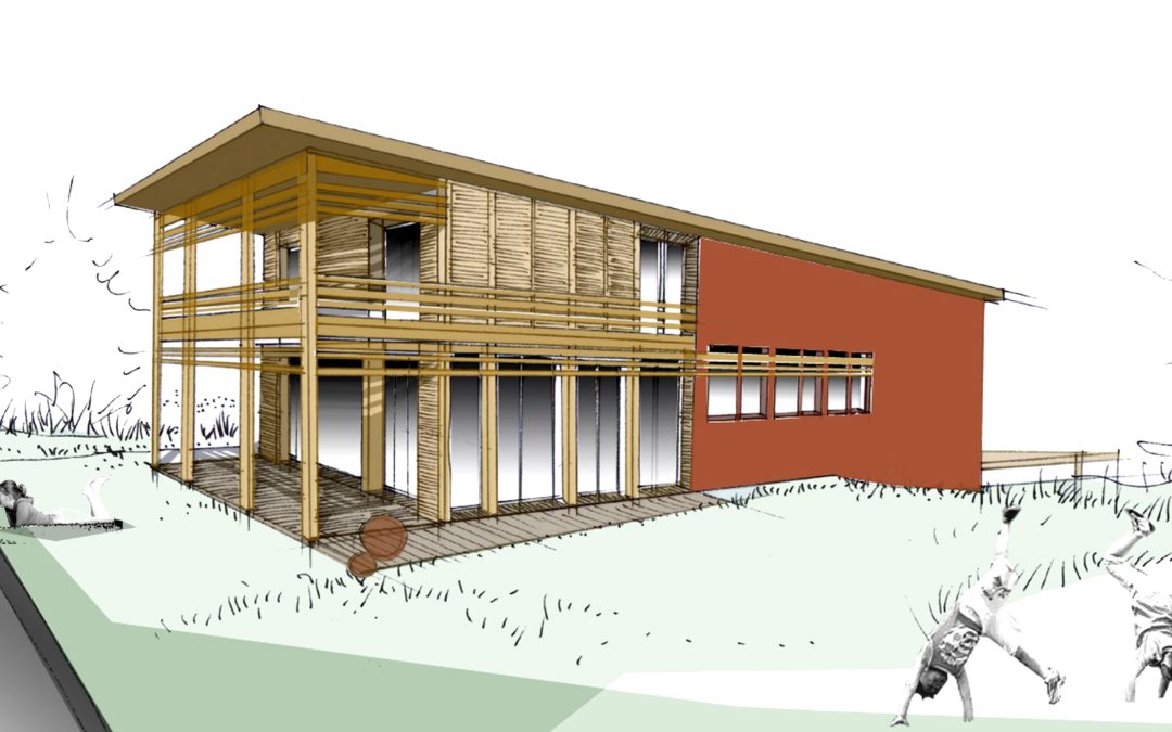 TRANSFORMATION D’UNE MAISON INDIVIDUELLE :  Ossature bois, isolation par l’extérieure (ITE) et agencement d’intérieure – 31