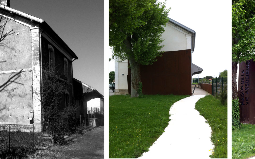 RENOVATION DE CARACTERE & ENERGETIQUE : Réhabilitation de l’ancienne gare – Brax 31