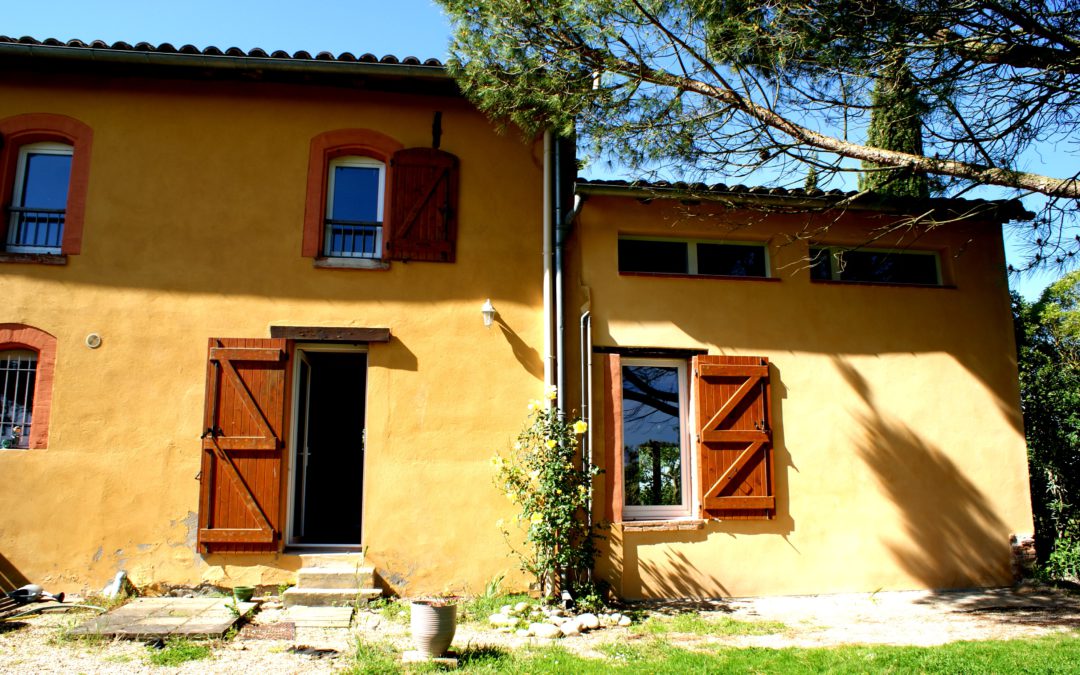 RENOVATION DE CARACTERE : Réhabilitation/Consolidation d’une bâtisse ancienne – Auragne 31