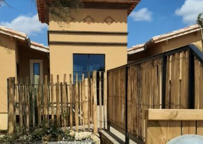 Batiment de reception camping Le Serignan plage ® Federica LAVEZZO Architecte bis