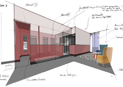 Création Transformation cabinets liberaux - Toulouse 31 ® Federica LAVEZZO Architecte (2)