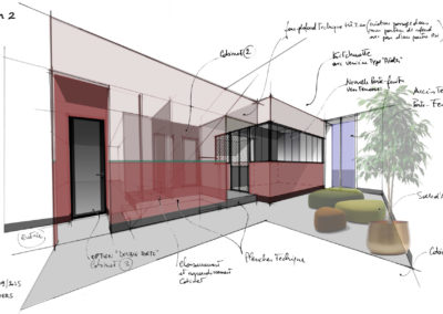 Création Transformation cabinets liberaux - Toulouse 31 ® Federica LAVEZZO Architecte (3)