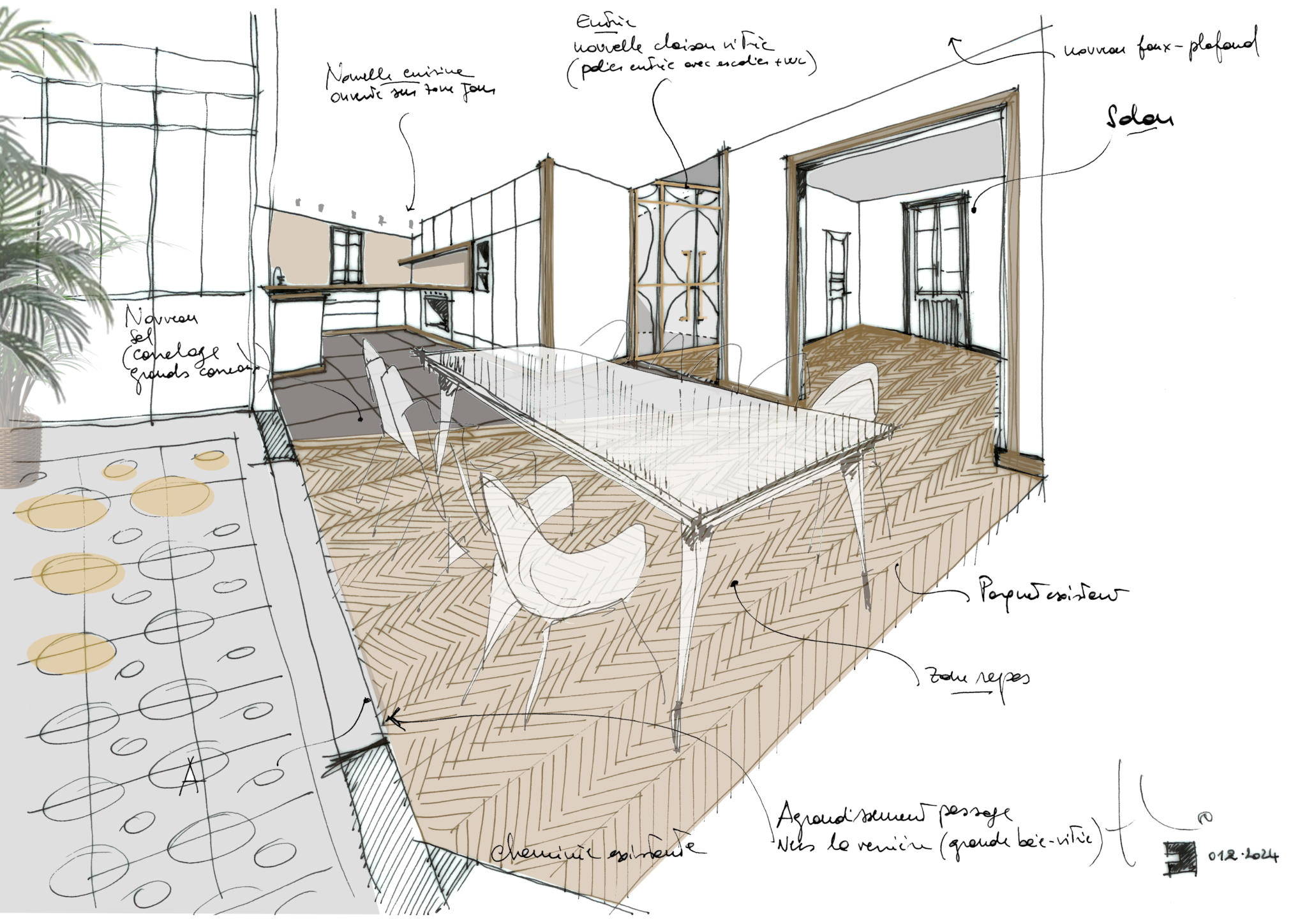 ARCHITECTURE D’INTÉRIEURE / DÉCORATION - Federica Lavezzo Architecte