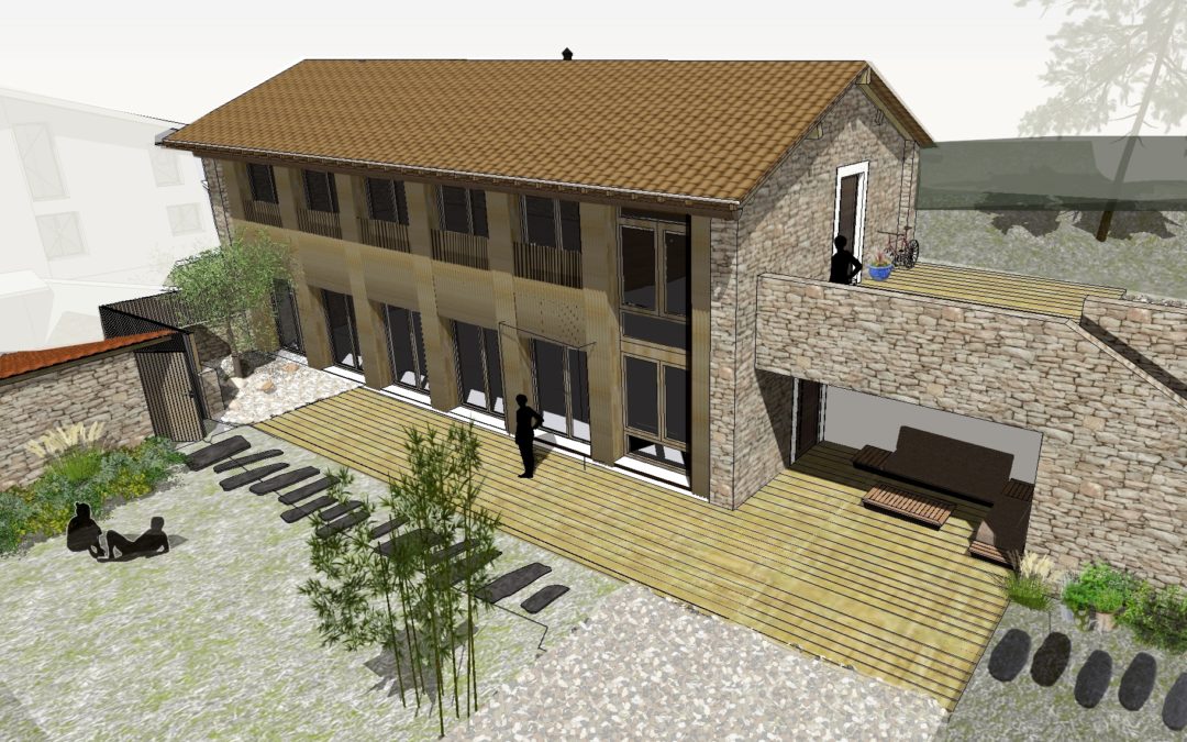 RÉNOVATION HAMEAU – CRÉATION CENTRE BIEN-ÊTRE