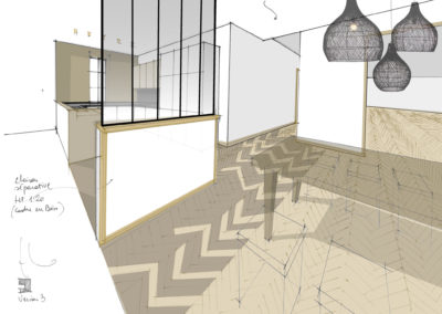 Rénovation maison ancienne Cote Pavée 31 - ® Federica LAVEZZO Architecte (1)