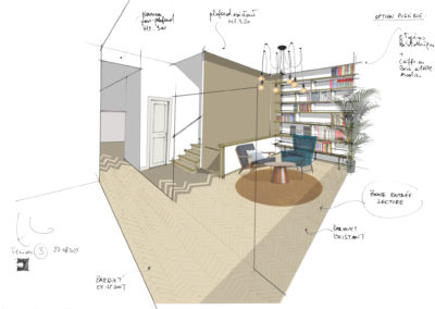 Rénovation maison ancienne Cote Pavée 31 - ® Federica LAVEZZO Architecte (3)